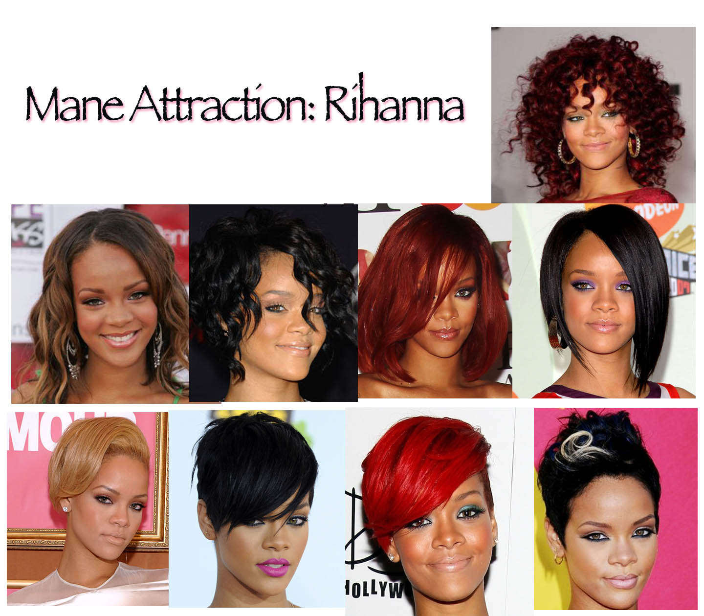 Rihannas Hairstyles Style Vibes