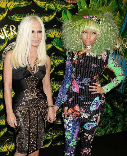 Nicki Minaj at the Versace for H&M Launch - Style & Vibes