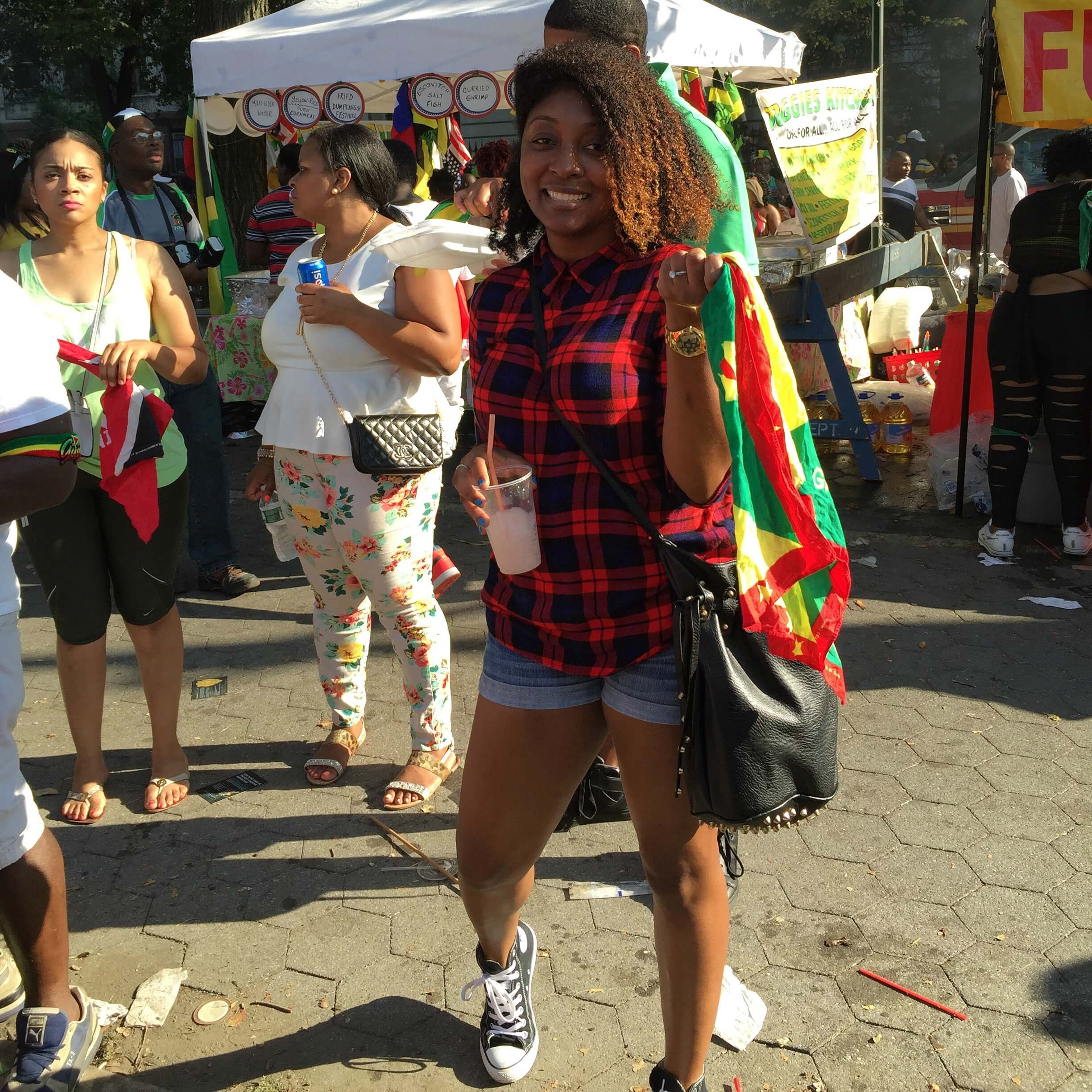 Caribbean Blogger Adanna Rattles and HeelsLabor Day Parade