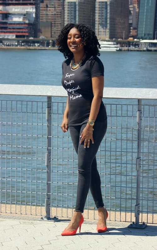 Caribbean Blogger Spotlight_super duper magical mama shirt IG