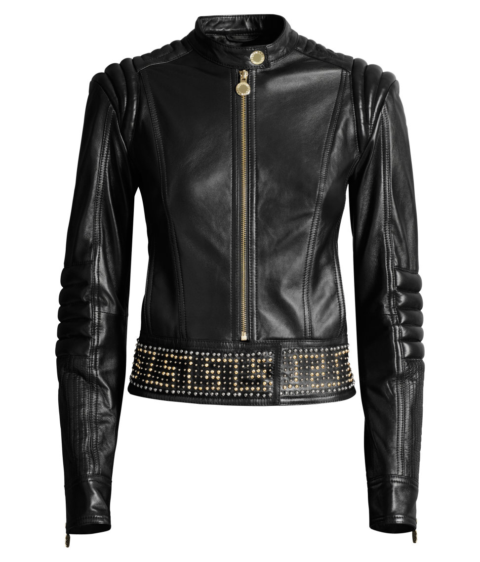 hm leather jacket - Style & Vibes